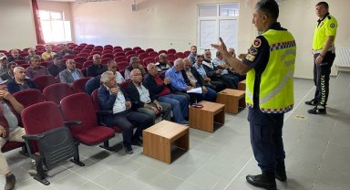 Nevşehir'de okul servis şoförlerine eğitim verildi