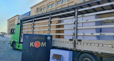Niğde'de 7 milyon 550 bin adet kaçak makaron ele geçirildi