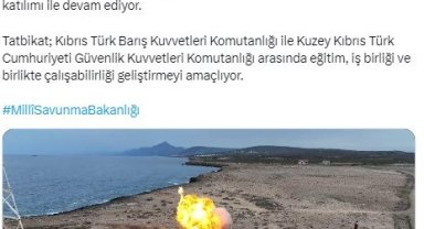 Şehit Yüzbaşı Cengiz Topel Akdeniz Fırtınası Tatbikatı devam ediyor