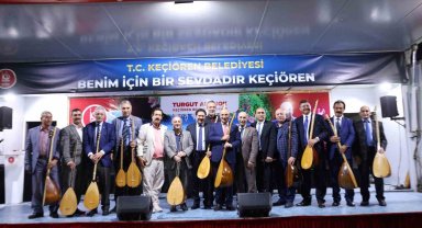 Âşıklar sazla sözle buluştu