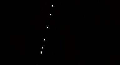 Starlink uyduları Çankırı semalarında görüldü