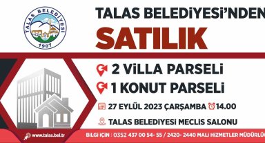 Talas'ta yeni yatırım fırsatında geri sayım