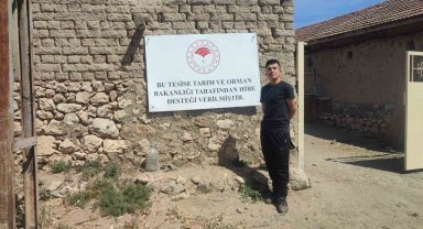 Uzman Eller Projesi çiftçisine hayvanları teslim edildi