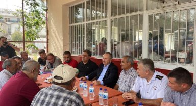 Vali Fidan, selden zarar gören yerleri inceledi
