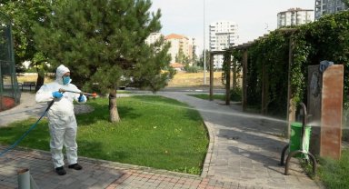 Yıldırım Beyazıt Mahallesinde toplu temizlik çalışması yapıldı