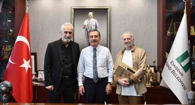 Yücel ve Zeytinler'den Başkan Ataç'a ziyaret