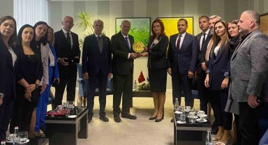 ATO Başkanı Baran'dan Kosova Cumhurbaşkanı Sadriu'ya ziyaret