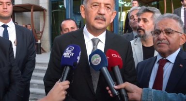 Bakan Özhaseki: "Bölgedeki kanın durması ve mazlumların ahının dinmesi için elimizden geleni yapmaya devam edeceğiz"