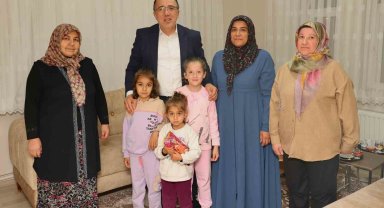 Başkan Savran Şehit aileleri ile bir araya geldi