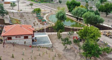 Başkentin en otantik nilüfer havuzu Keçiören'de