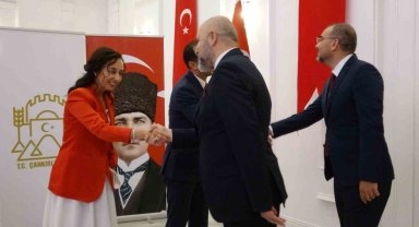 Çankırı'da Cumhuriyet Bayramı kabul töreni yapıldı