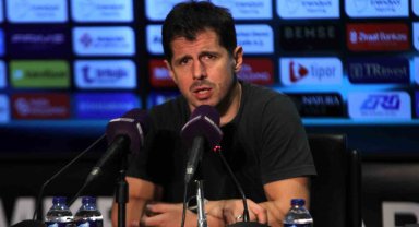 Emre Belözoğlu: "Üç günlük kısa çalışmalarımızda ne gösterdiysek, oyuncular elinden geldiğince yapmaya çalıştılar"