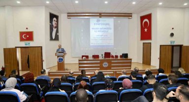 ERÜ'de 'madde bağımlılığı ile mücadele' anlatıldı