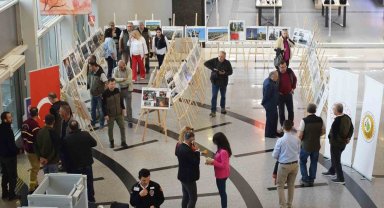 Eskişehir'de Cumhuriyetin 100. yılına özel sergi ve fidan dağıtım etkinliği