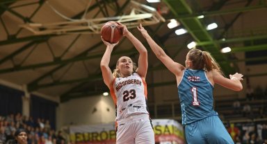 EuroCup Women G Grubu: MBK Ruzomberok: 63 Melikgazi Kayseri Basketbol: 87