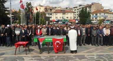 Filistin'de hayatını kaybedenler için Develi'de gıyabi cenaze namazı kılındı