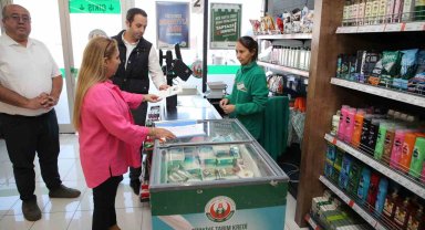 Gölbaşı Belediyesi ekipleri ilçede ruhsat denetiminde bulundu