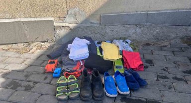 İsrail Büyükelçiliği önüne çocuk oyuncakları bırakıldı