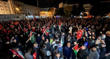 İsrail'in hastane katliamına Eskişehir'den tepki