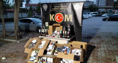 Kayseri'de kaçakçılık operasyonu: 7 kişiye işlem yapıldı