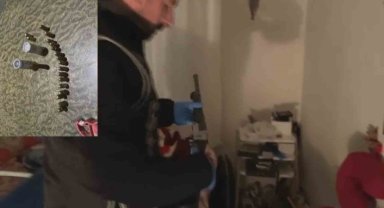 Kayseri'de ruhsatsız silah operasyonu: 2 gözaltı