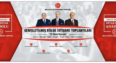 MHP Genişletilmiş Bölge İstişare Toplantısı Kayseri'de yapılacak