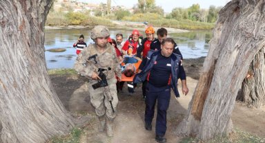 Nevşehir'de sel tatbikatı gerçeğini aratmadı
