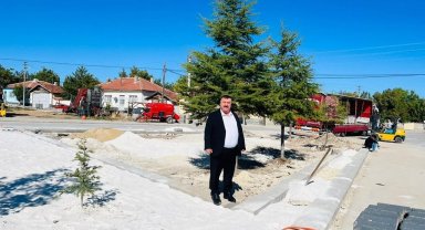 Parktaki yenileme çalışmaları devam ediyor