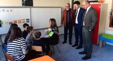 Rektör Prof. Dr. Erdal, Engelliler Araştırma Enstitüsü ve DİLKOM'u ziyaret etti