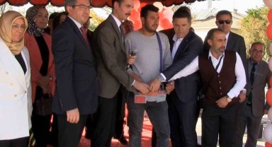 Sultanhanı'nda 112 Acil ve Aile Sağlığı Merkezinin temeli atıldı