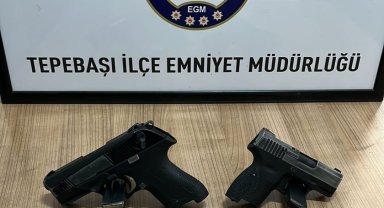 Şüpheli şahıslardan silah ve mermi ele geçirildi
