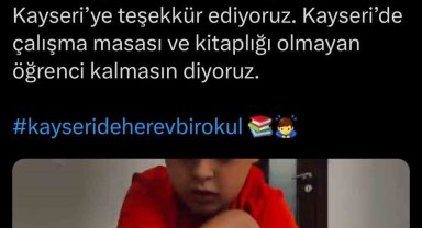 Vali Çiçek: "Her Ev Bir Okul Projesine destekler çığ gibi büyümeye başladı"