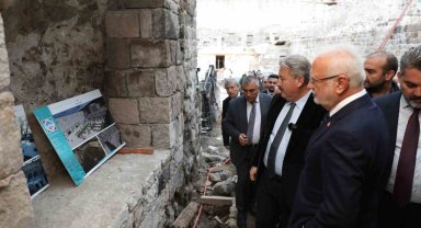 520 yıllık tarihi Gön Han Kapalı Çarşı'ya nefes aldıracak