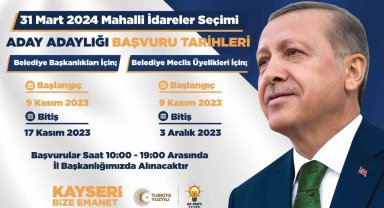 AK Parti Kayseri'de yerel seçim mesaisi başladı