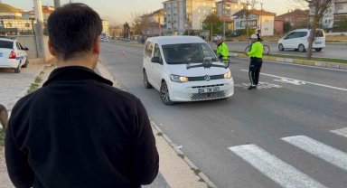 Aksaray polisinden dron ile şok uygulama