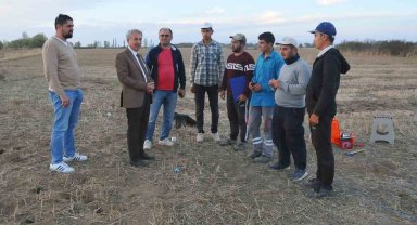 Akşehir'de jeotermal sera alanı için çalışma başlatıldı