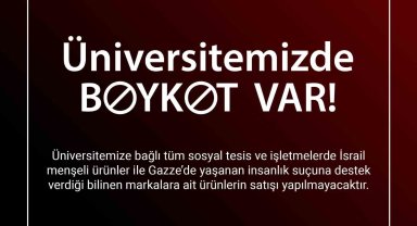 Anadolu Üniversitesi de boykot kararı açıkladı