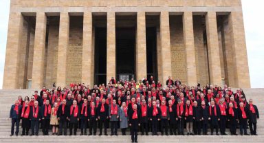ASO ailesi 60. yılında Ata'nın huzurunda