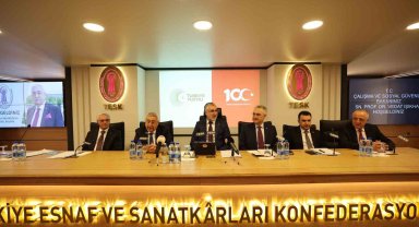 Bakan Işıkhan, TESK istişare toplantısına katıldı