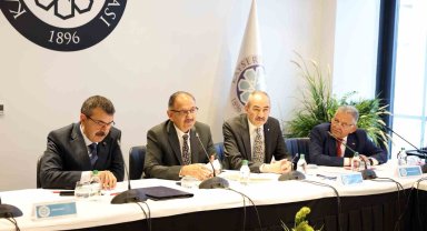 Bakan Tekin ile Bakan Özhaseki'den KTO'ya ziyaret