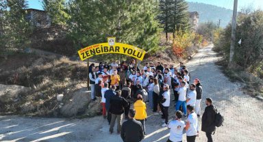 Başkan Altay: "Tarihin izlerini taşıyan Zengibar Yürüyüş Yolu'nu turizme kazandırdık"