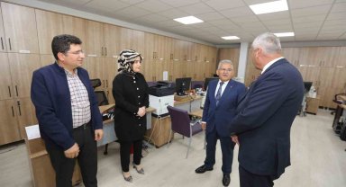 Başkan Büyükkılıç'tan Melikgazi Kaymakamlığı'na ziyaret