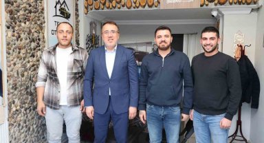 Başkan Savran'ın esnaf ziyaretleri sürüyor