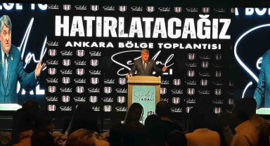 Beşiktaş Başkan Adayı Serdal Adalı kongre üyeleriyle bir araya geldi