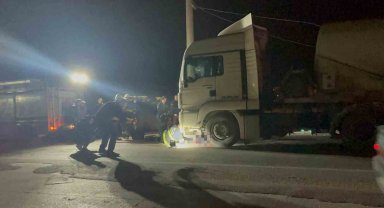 Beton tankerinin çarpması sonucu ölen vatandaşın kimliği belli oldu