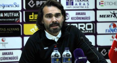 Cenk Özcan: "Ufak hatalarla kaçırdığımız goller var, daha fazla çalışmamız gerekiyor"