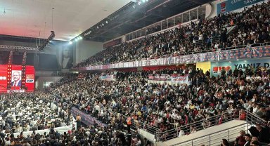 CHP 38. Olağan Kurultay'ında Kılıçdaroğlu ve Özel salona giriş yaptı