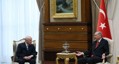 Cumhurbaşkanı Erdoğan, MHP Lideri Bahçeli ile görüştü