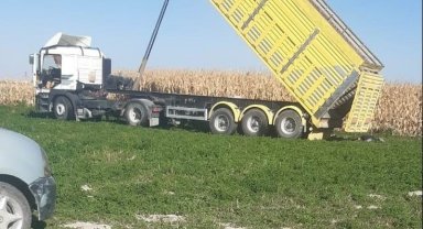 Damperi yüksek gerilim hattına temas eden kamyon şoförü hayatını kaybetti