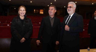 Devlet Tiyatroları Genel Müdürü Tamer Karadağlı Gölbaşı'nı ziyaret etti